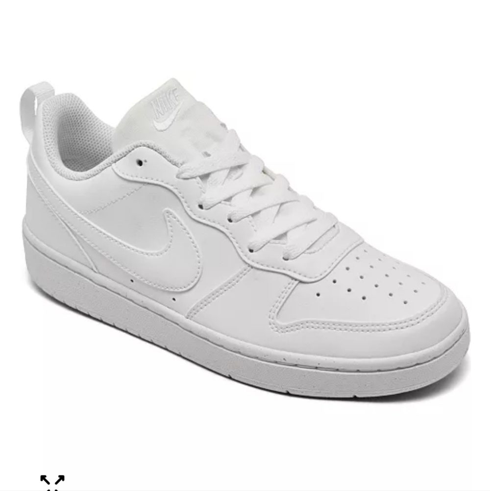 NikeBig Kids Court Borough Low Recraft Casual Sneakers from Finish LineLace upp